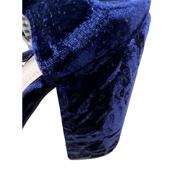 TORRID crushed purple velvet 70s block heel platform pumps NWOT Sz 11 - Picture 9 of 13